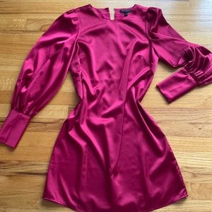 Banana republic dress from this season. Gorgeous fuchsia